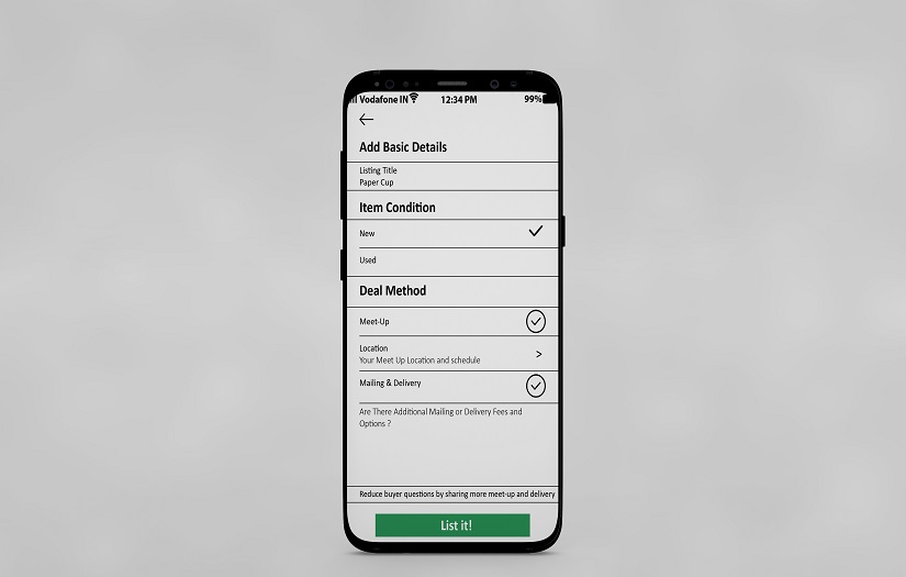 Snap to Sell screenshot 1
